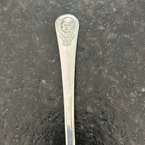 Baby spoon 1986 Akron City Hospital Akron Ohio Gerber Oneida - Picture 2 of 11